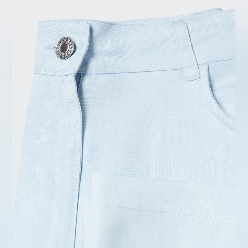 MANGO wideleg tencel - Picture 3 of 3